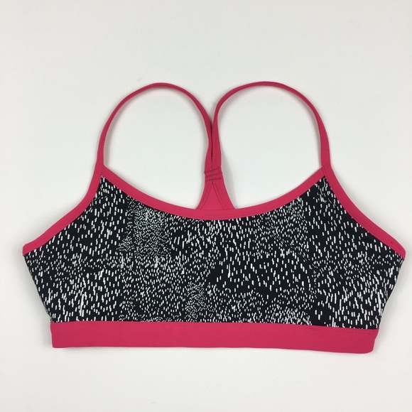 skinny strap sports bra